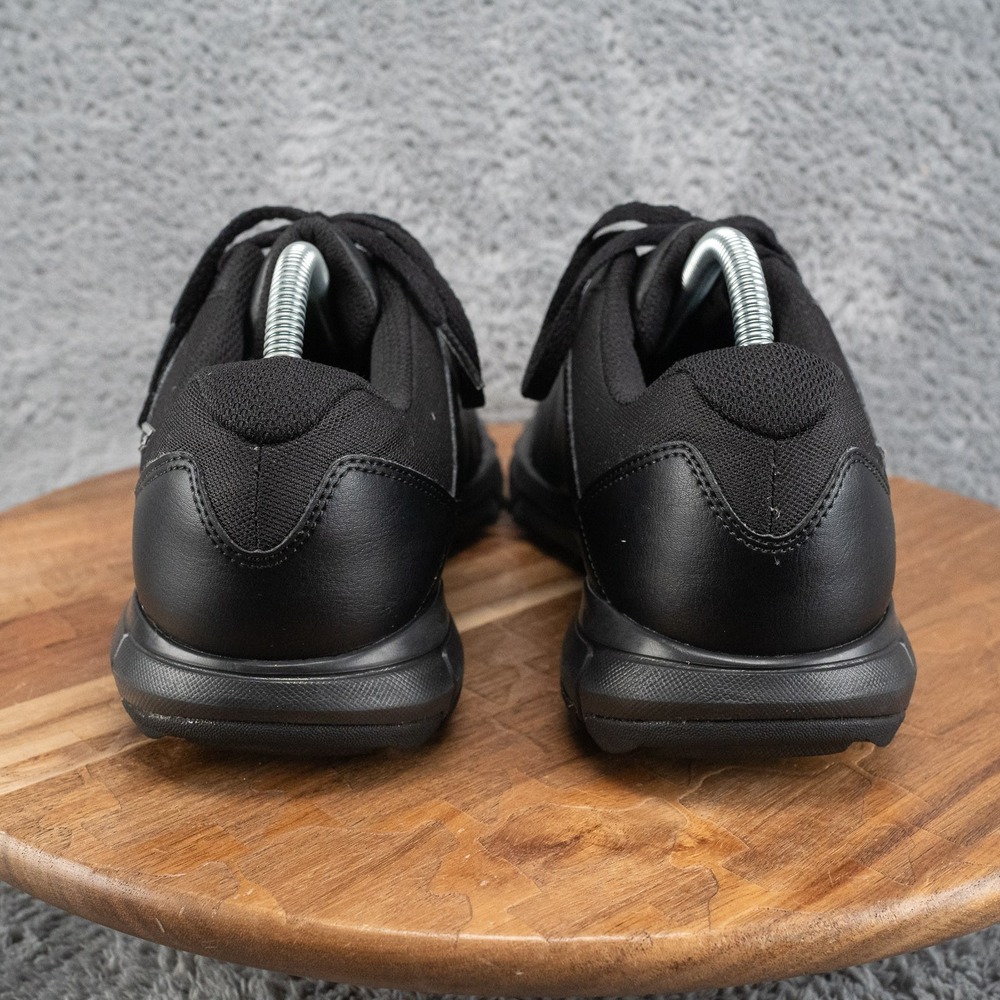 Nike Durasport 4 Golf Shoes Mens 9 Black Athletic Cleats Golfing Outdoor 844550 - Picture 4 of 10